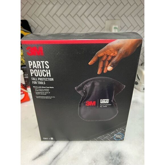 3M Small Canvas Parts Pouch, Black - Picture 1 of 4